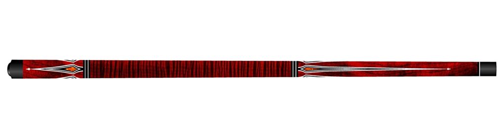 Artemis Mister 100 Curly Maple Red with Prongs