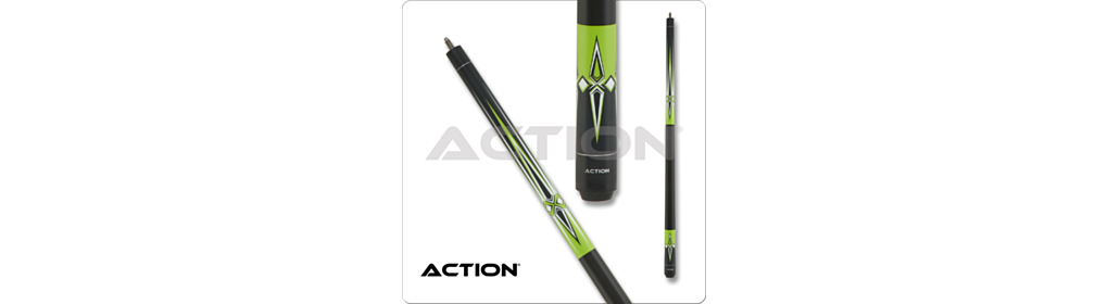 Action Impact61 Black-Lime poolkeu