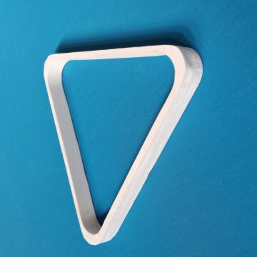 Buffalo wooden triangle pool white wash 57,2 mm