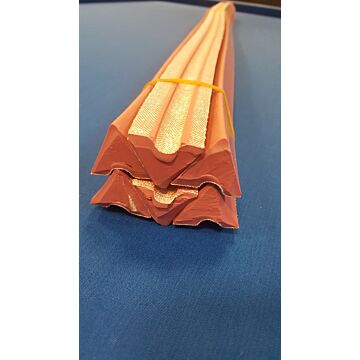 Poolrubber K-55 122cm - Set van 6 stuks