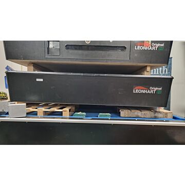 8FT Leonhart pooltafel Zwart - Occassion - Margeprijs. 260525-2
