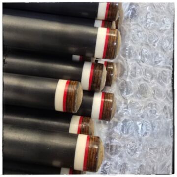 TIP PADS LONGONI "RED FIBER" 14mm (SET 3 STUKS)