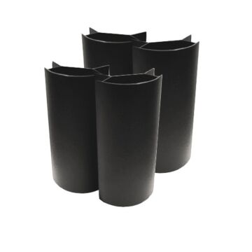 Zwarte hoekstukken Buffalo Eliminator