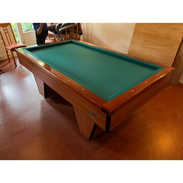 230 Roothaert Schout biljart met stalen frame. Occassion