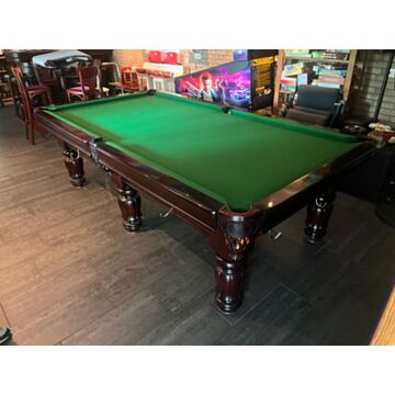 9FT Pooltafel Lexor Classic Competition Pro Dark Oak - Occassion - Margeprijs
