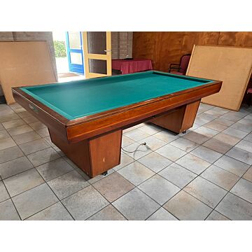 230 Roothaert Schout biljart met stalen frame. Occassion