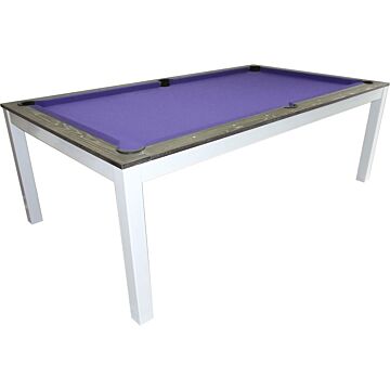 Lexor Dinner 6ft Vintage Oak, frame in white,silver or black