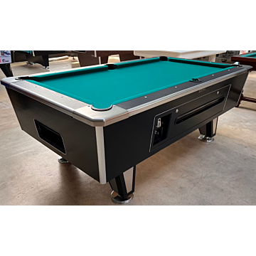 8FT Valley pooltafel Zwart - Occassion - Margeprijs. 260525-5