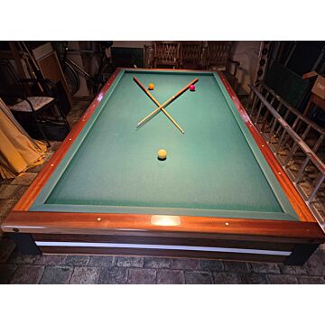 230 Roothaert Schout biljart met stalen frame. Occassion