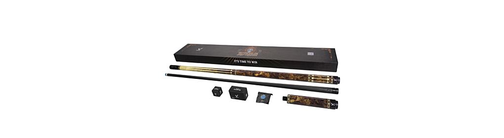 Poolkeu SET, EVO Luna Royale Maxbing Edition, Gilded Oak, 12.5mm, 3/8x10