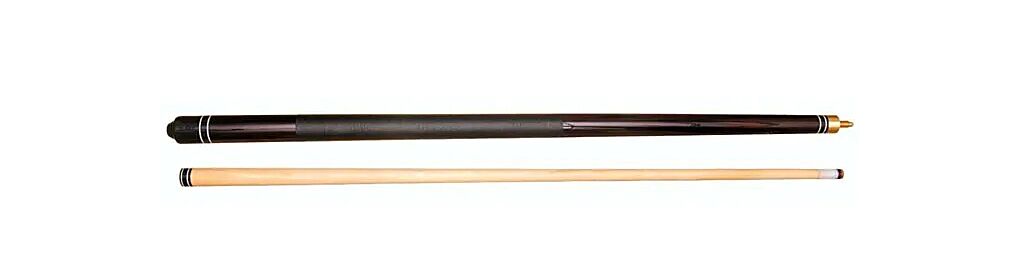 145cm Buffalo Hardwood Zwarte HANDGRIP met schroefpomerans