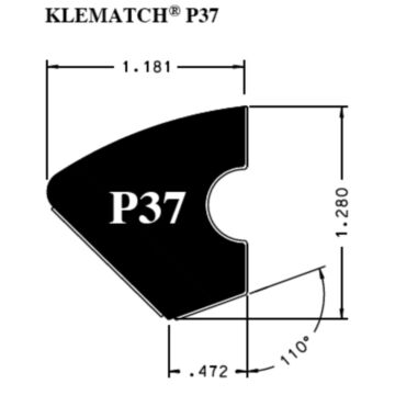 ubberband Kleber Klematch P37 - 2.30 meter 