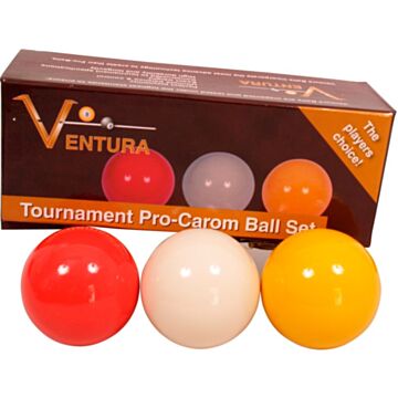 Ventura Tournament A1 Caramboleballen set 61.5mm