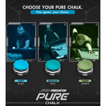 Predator Pure Chalk 3-pc Sampler Set