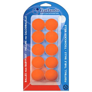 Voetballetjes Garlando Oranje blister 10