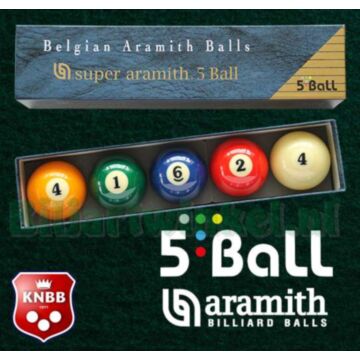 Het nieuwe Super Aramith 5-ball spel