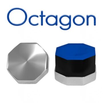 Octagon steel chalkholder (Predator krijthouder)
