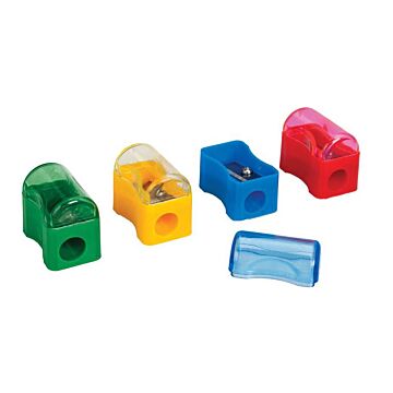 Potloodslijper met opvangbakje-