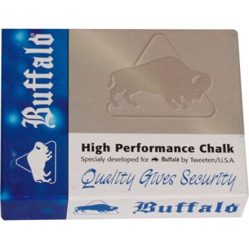Buffalo biljart krijt blauw (12st.)