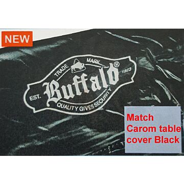 Match Carom table cover black