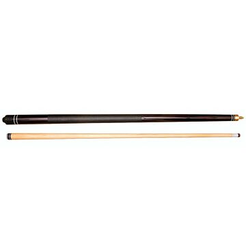 145cm Buffalo Hardwood Zwarte HANDGRIP met schroefpomerans