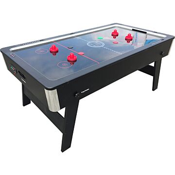 Airhockey TopTable Foldy-Carbon Black-Grey (inklapbaar) 6,5ft