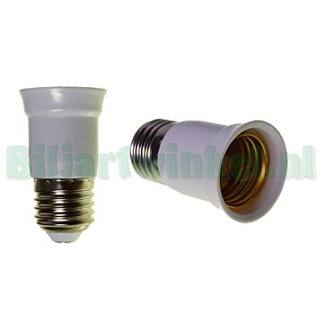 3cm Fitting verlenger - Duraneck adapter E27>E27