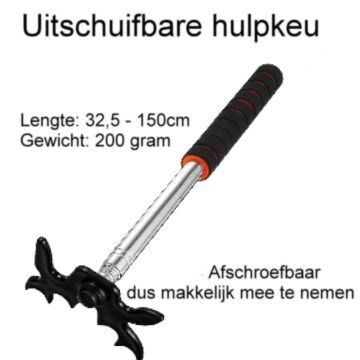 Uitschuifbare hulpkeu met brug