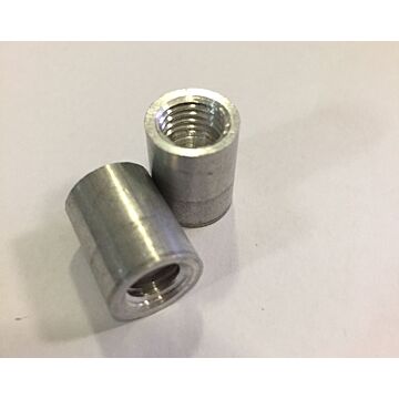 Alu Ferrule screw tip M8/12mm (per stuk)