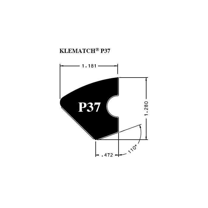 ubberband Kleber Klematch P37 - 2.30 meter 
