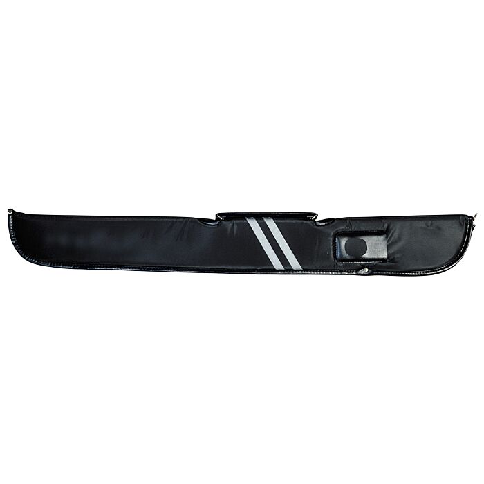 Foudraal met rits model black/stripes 1B/1S