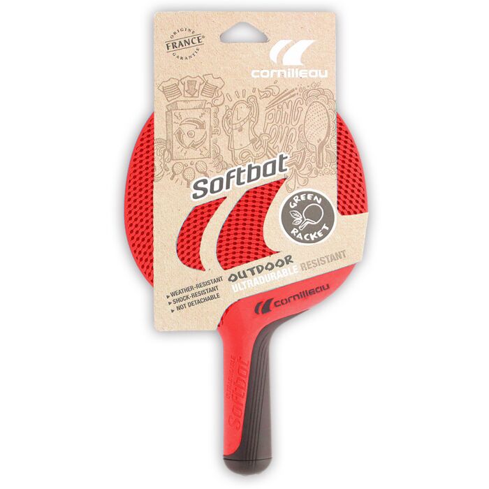 Tafeltennis bat Cornilleau Softbat rood