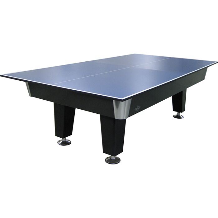 Tafeltennis top voor pooltafels blauw
