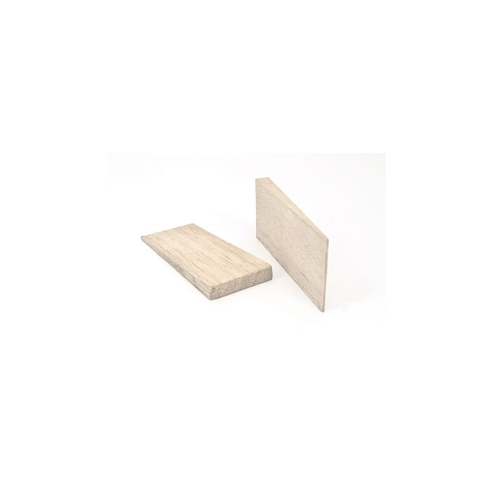 Leiplaat wigjes, set van 12 stuks