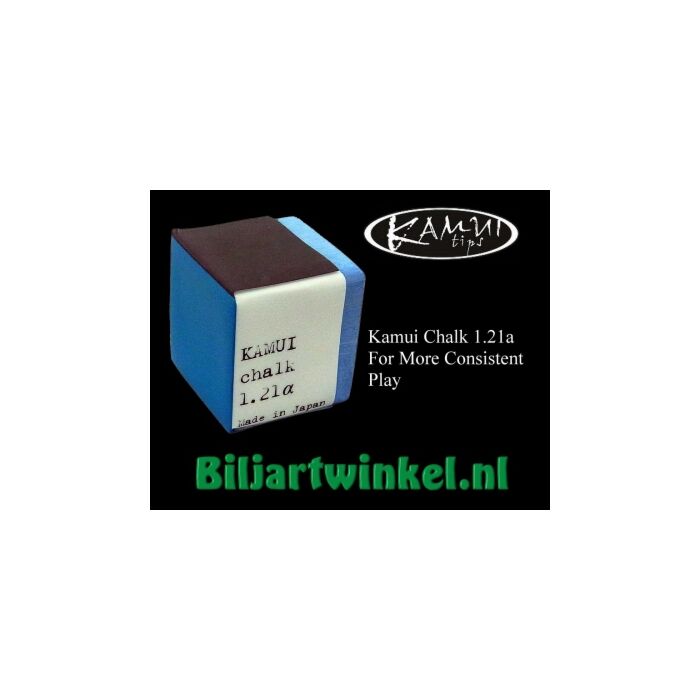 kamui Chalk 1.21 biljartkrijt - Blauw