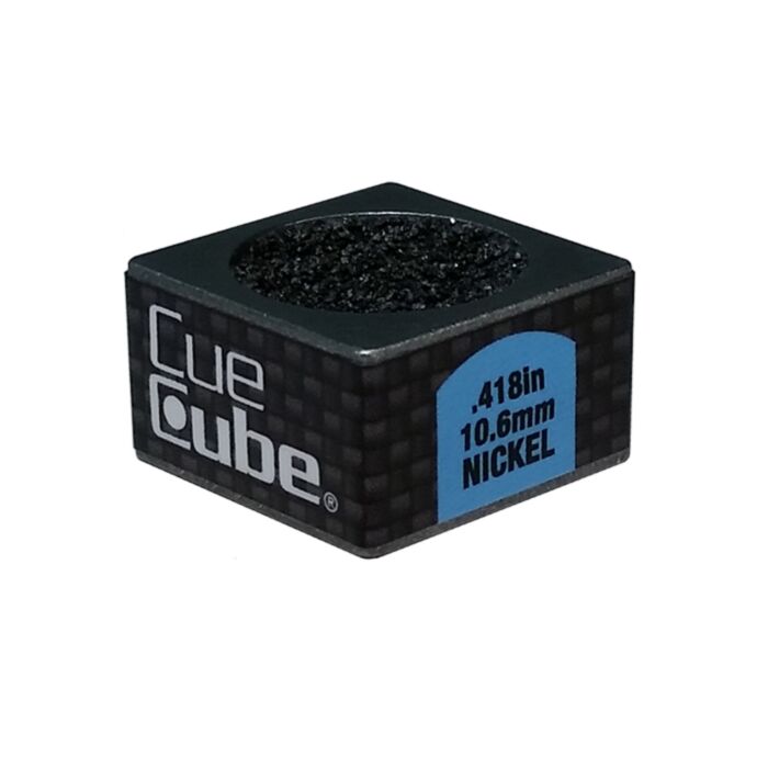 Cue Cube original Nickel shape silver
