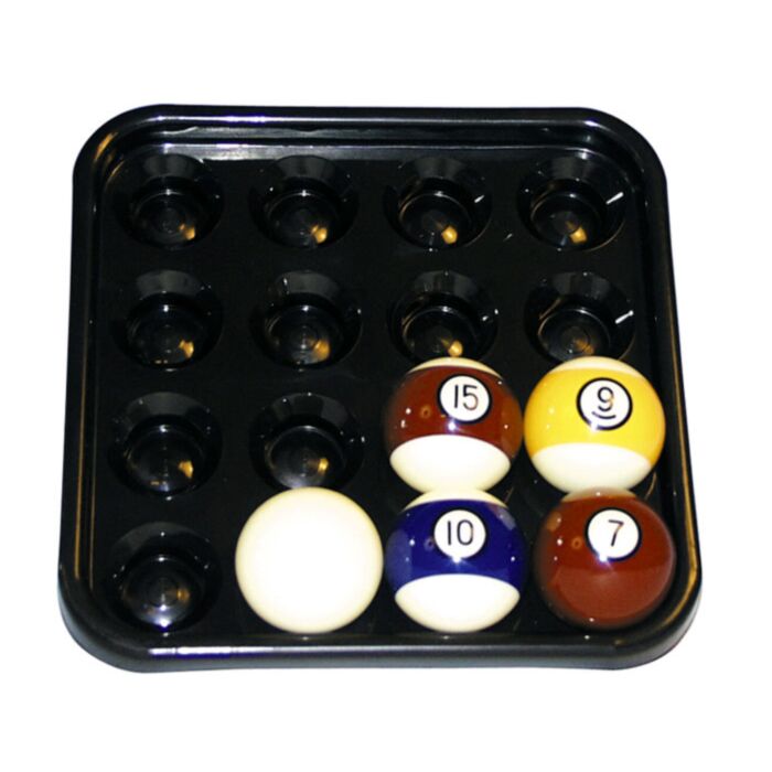 ballen-plateaux voor 16 poolballen