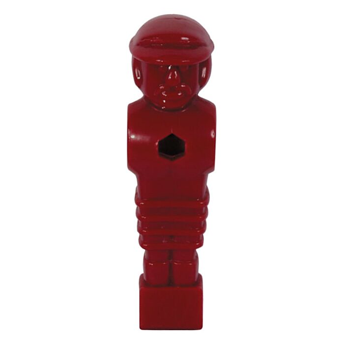 Voetbalpop rood voor 16 mm stang