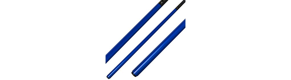 1-delige Carbon poolkeu Rhino Blauw