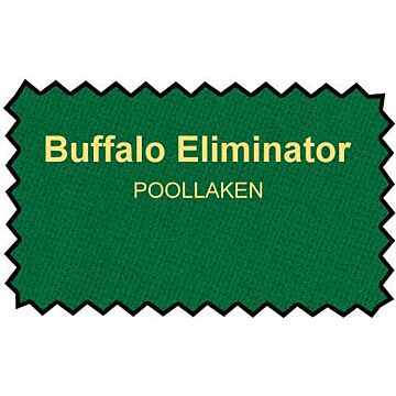 Buffalo Eliminator poollaken 165cm geel/groen Buffalo Eliminator poollaken 165cm geel/groen