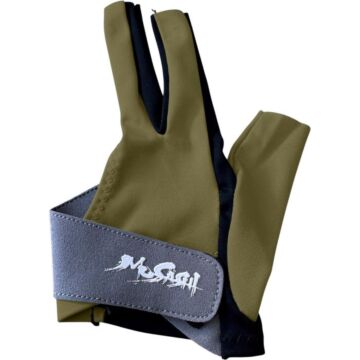 Adam Musashi biljarthandschoen groen links