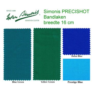 PreciShot bandlaken Simonis 16cm breed