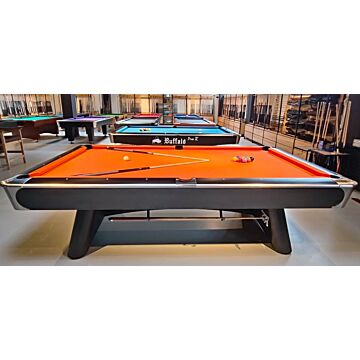 Buffalo Century Pro pooltafel 9ft matzwart