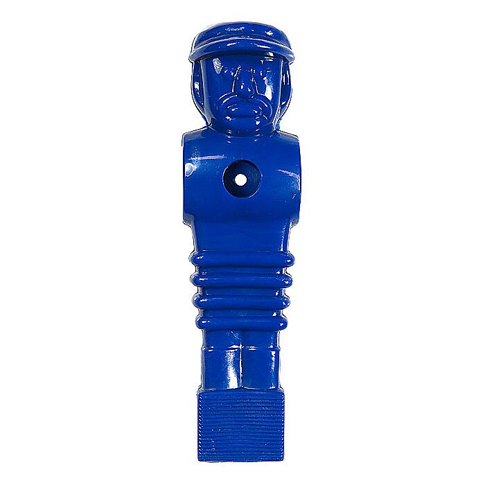 Voetbalpop blauw voor 16 mm stang