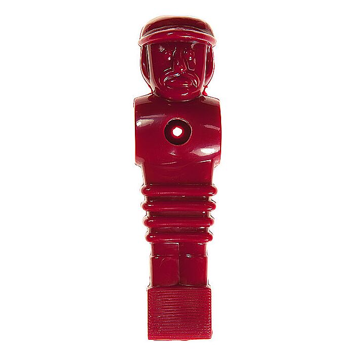 Voetbalpop rood voor 16 mm stang Voetbalpop rood voor 16 mm stang