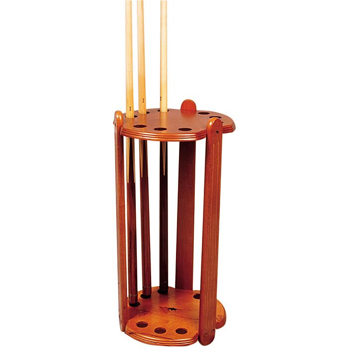 Keustandaard De Luxe voor 9 keuen, rond, bruin