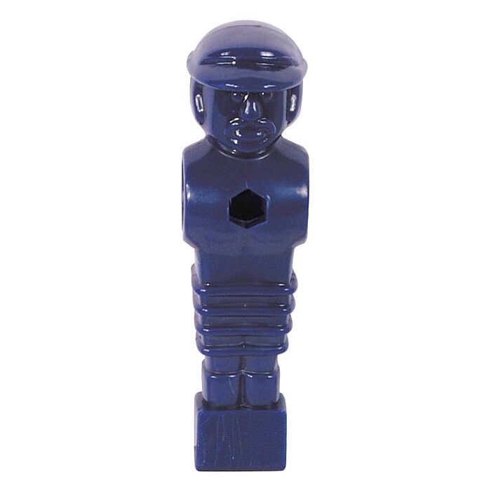 Voetbalpop blauw voor 16 mm stang Voetbalpop blauw voor 16 mm stang