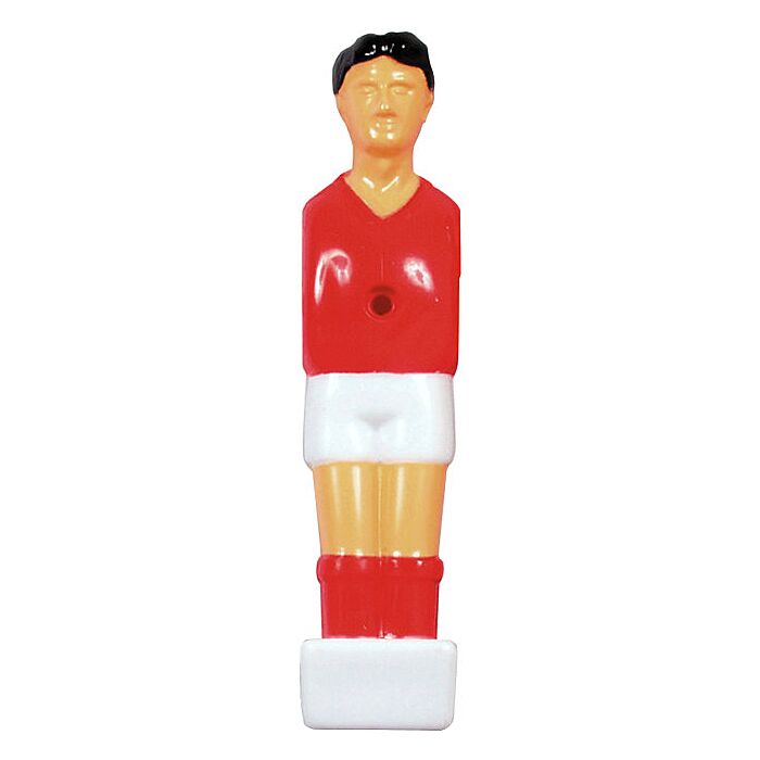 Voetbalpop rood-wit voor 13 mm stang