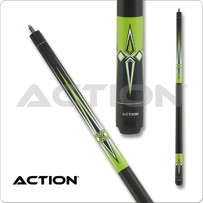 Action Impact61 Black-Lime poolkeu