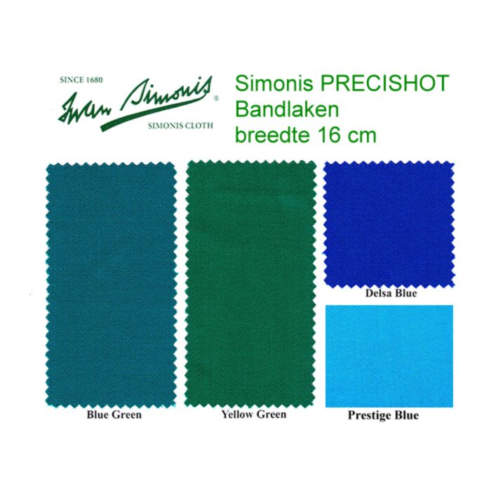 PreciShot bandlaken Simonis 16cm breed